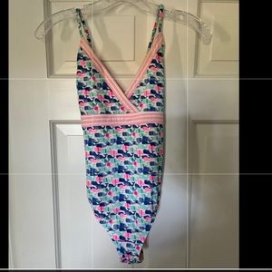Vineyard Vines Reversible Girls Swimsuit